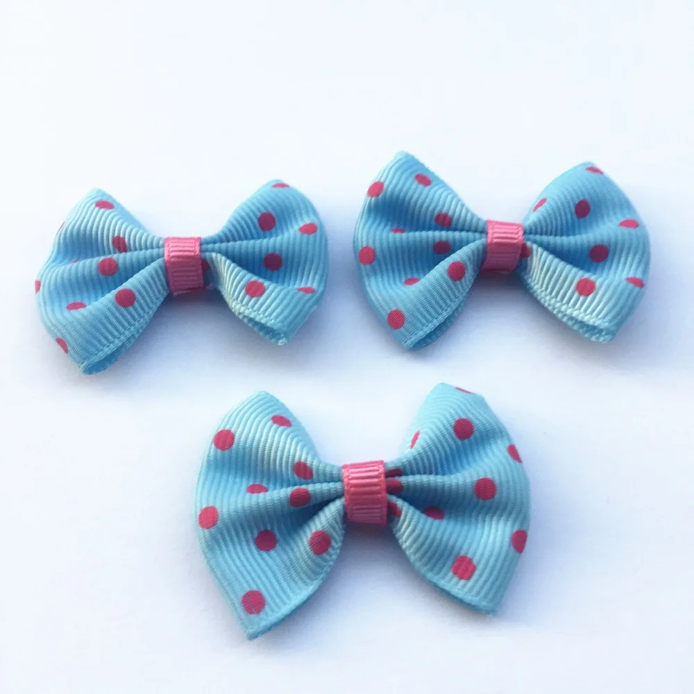100pcs/lot 45mm*35mm Skyblue With Fuchsia Dots Ribbon Bows Grosgrain Ribbons Bow Cardmaking Embellishments
100pcs/lot 45mm*35mm Skyblue With Fuchsia Dots Ribbon Bows Grosgrain Ribbons Bow Cardmaking Embellishments