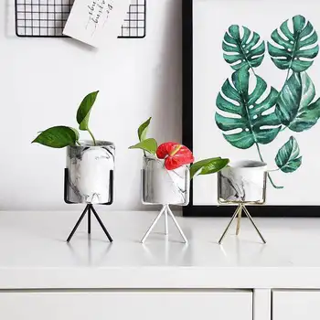 Nordic Minimalism Style Party Wedding Living Room Decoration Marble Pattern Golden Ceramics Iron Art Vase Tabletop Flower Pot
Nordic Minimalism Style Party Wedding Living Room Decoration Marble Pattern Golden Ceramics Iron Art Vase Tabletop Flower Pot