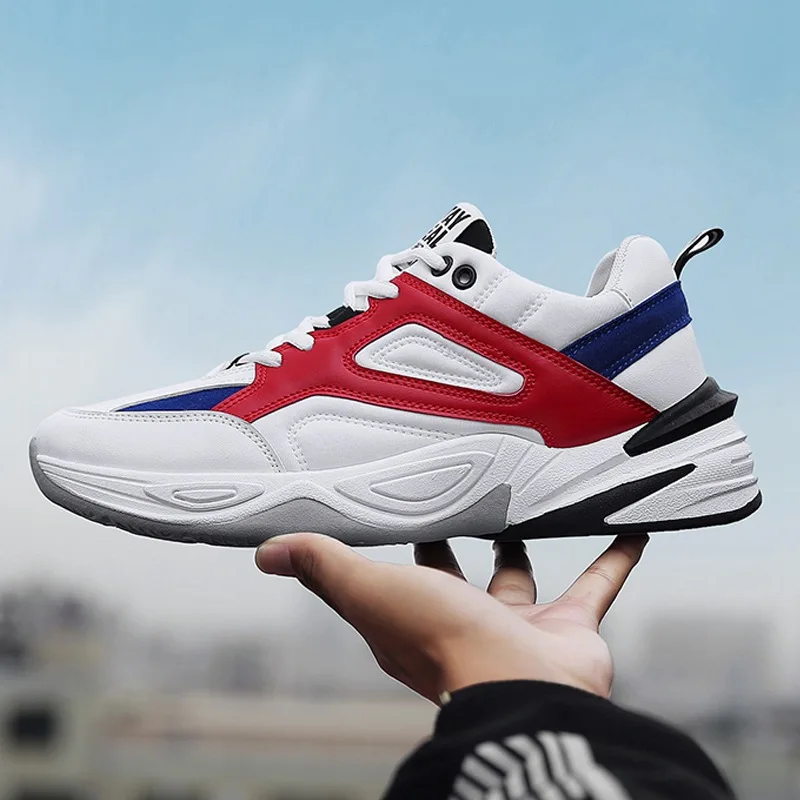 TremoR shoes 2018 new INS hot Men's dad sneakers Platform fashionable Comfortable Breathable Clunky wedge sneakers rubber shoes
TremoR shoes 2018 new INS hot Men's dad sneakers Platform fashionable Comfortable Breathable Clunky wedge sneakers rubber shoes