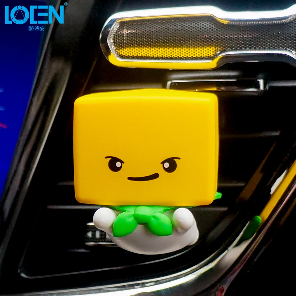 LOEN Cute Creative Fruit Aroma Solid Air Freshener Car Air Freshener Perfume Air Conditioner Outlet Vent Clip Car Ornament Decal
LOEN Cute Creative Fruit Aroma Solid Air Freshener Car Air Freshener Perfume Air Conditioner Outlet Vent Clip Car Ornament Decal