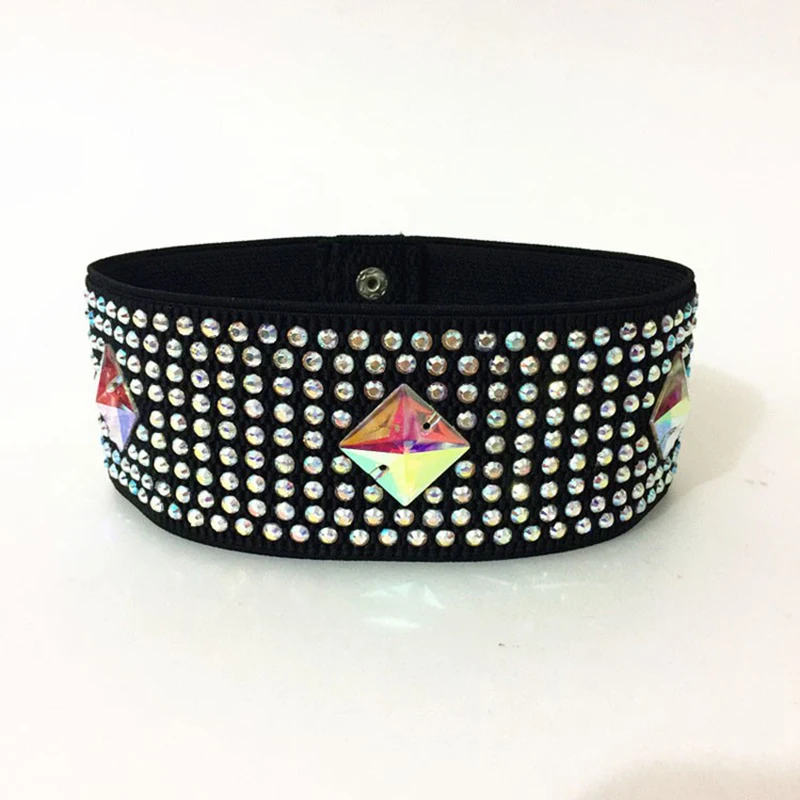 children girls Wide Elastic Stretch latin dance Waist Belt Diamante Rhine stones women latin dance accessories
children girls Wide Elastic Stretch latin dance Waist Belt Diamante Rhine stones women latin dance accessories