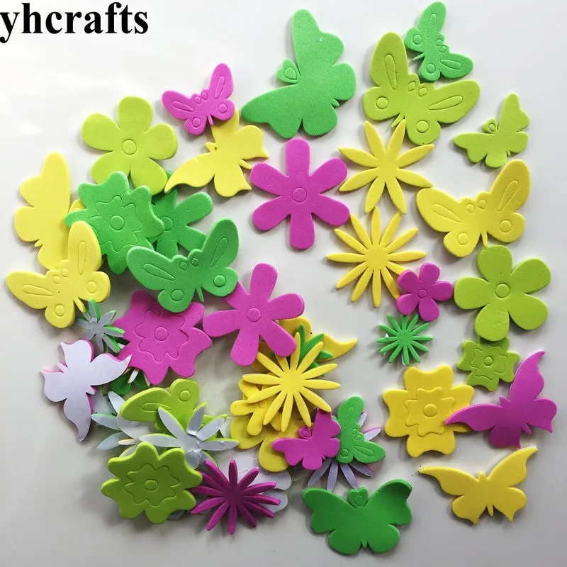 1bag/LOT,Butterfly flower foam stickers Early learning educational crafts diy toys Baby room decoration Kindergarten Handmade
1bag/LOT,Butterfly flower foam stickers Early learning educational crafts diy toys Baby room decoration Kindergarten Handmade