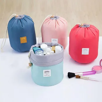 20PCS / LOT Cosmetic Bag Nylon Barrel Travel Makeup Bag Dressing Box Storage Bag Large Capacity Wash Bag
20PCS / LOT Cosmetic Bag Nylon Barrel Travel Makeup Bag Dressing Box Storage Bag Large Capacity Wash Bag