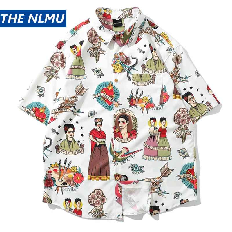 Harajuku Funny Girl Printed Shirts Men Hawaii Tops Tees 2019 Summer Mens New Design Casual Streetwear Hip Hop Shirt Male HW337
Harajuku Funny Girl Printed Shirts Men Hawaii Tops Tees 2019 Summer Mens New Design Casual Streetwear Hip Hop Shirt Male HW337