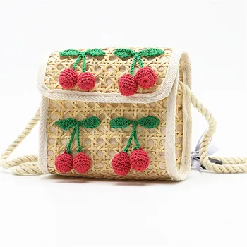 Pure Natural Small Rattan Woven Bag Wicker Fabric Pompom Bag Summer Handmade Woven Bag Bohemian Straw Beach Bag
Pure Natural Small Rattan Woven Bag Wicker Fabric Pompom Bag Summer Handmade Woven Bag Bohemian Straw Beach Bag