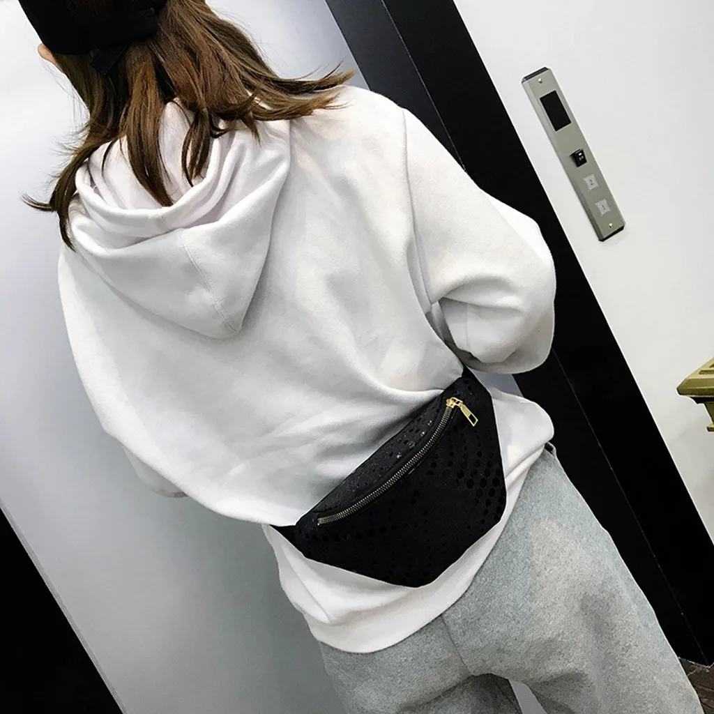 OCARDIAN Wasit Bag Fashion Women High Quality Leather Bag Outdoor Zipper Sequin Laser One-Messenger Bag Chest Bag Dropship a30
OCARDIAN Wasit Bag Fashion Women High Quality Leather Bag Outdoor Zipper Sequin Laser One-Messenger Bag Chest Bag Dropship a30