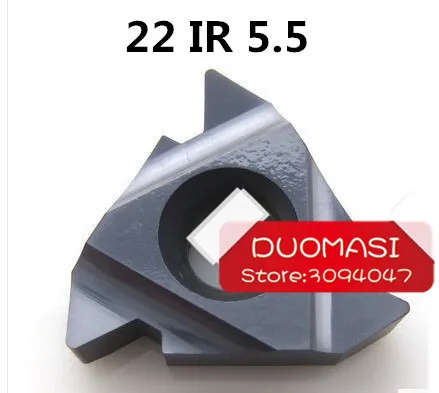 Free shipping 10pcs 22 IR 5.5 ISO Threaded Inserts Indexable Tungsten Carbide Threading Lathe Inserts for Threaded Lathe Holder
Free shipping 10pcs 22 IR 5.5 ISO Threaded Inserts Indexable Tungsten Carbide Threading Lathe Inserts for Threaded Lathe Holder