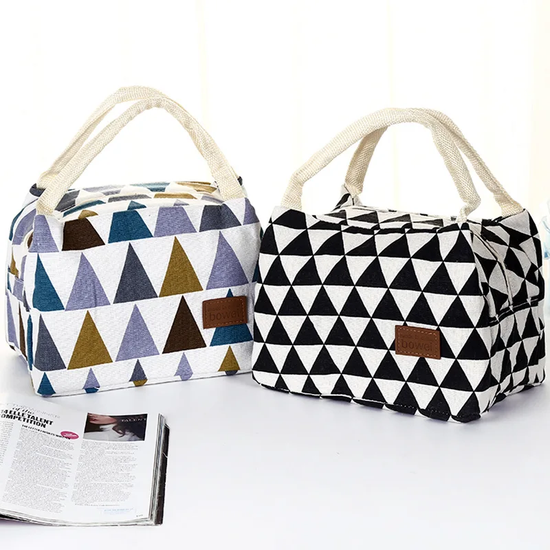 Portable Picnic Bag Outdoor Camping Hiking Pattern Geometry Print Colorful Triangle Thermal Lunch Box Food Insulated Cooler Bag
Portable Picnic Bag Outdoor Camping Hiking Pattern Geometry Print Colorful Triangle Thermal Lunch Box Food Insulated Cooler Bag