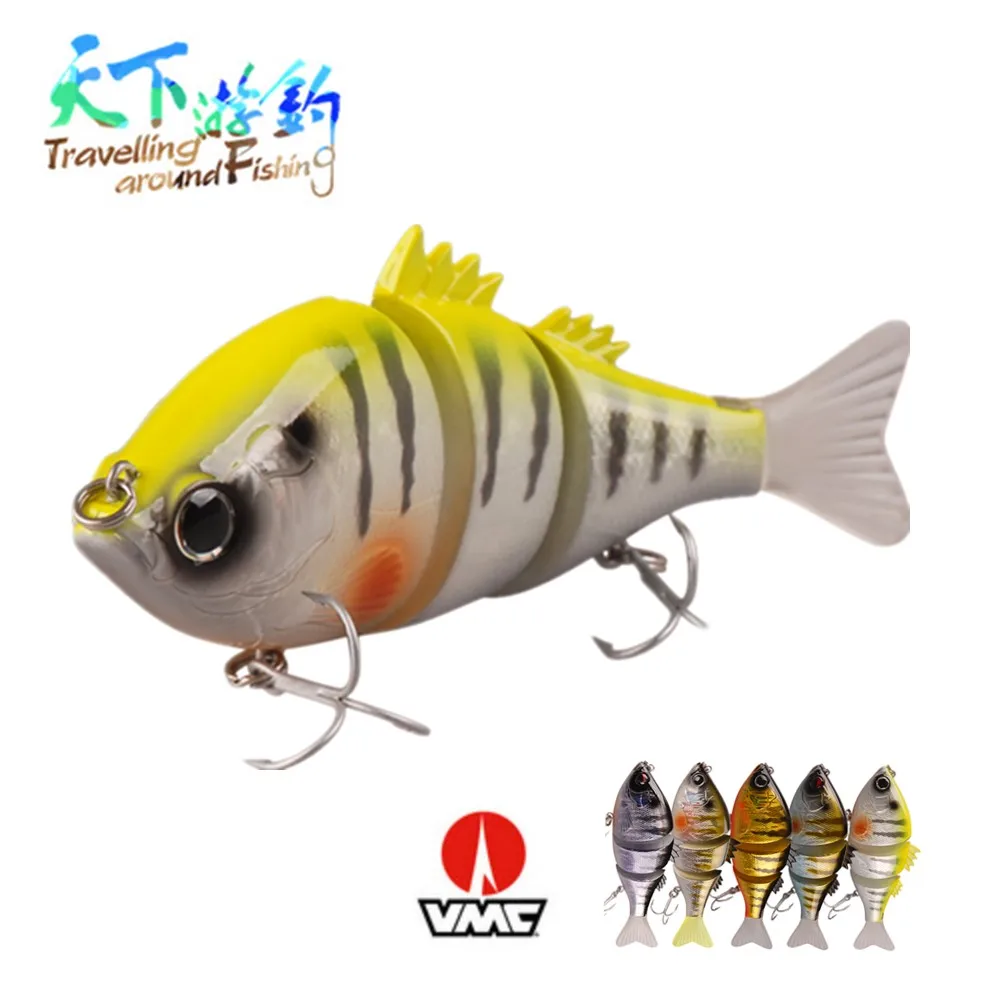 TAF New Model 11cm 26.2g Multi Jointed Fishing Lure Lifelike Fish Artificial 5 Colors Quality Professional Hard Bait Wobblers
TAF New Model 11cm 26.2g Multi Jointed Fishing Lure Lifelike Fish Artificial 5 Colors Quality Professional Hard Bait Wobblers