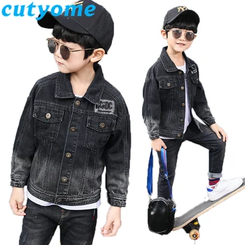 Children Gradient Denim Jacket Letters Korean Fashion Cool Boys Cardigan Jeans Outerwear Coat Teenage Boys Denim Outfits Clothes
Children Gradient Denim Jacket Letters Korean Fashion Cool Boys Cardigan Jeans Outerwear Coat Teenage Boys Denim Outfits Clothes