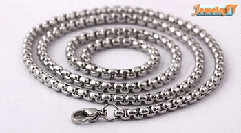 20pcs Wholesale Supply 2.5mm * 50cm/ 55cm/ 60cm Titanium 316L Stainless Steel Chain, Circles style Chain Necklace
20pcs Wholesale Supply 2.5mm * 50cm/ 55cm/ 60cm Titanium 316L Stainless Steel Chain, Circles style Chain Necklace