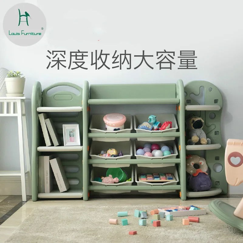 Louis Fashion Childrens Toys Shelves Kindergartens Babies Bookcases Large Capacity Multi Storey
Louis Fashion Childrens Toys Shelves Kindergartens Babies Bookcases Large Capacity Multi Storey