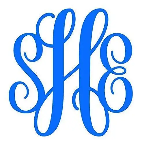 Custom Monogram Vinyl Decal Sticker - Personalized for Car Windows, Tumblers, Laptops - Choose Color, Size
Custom Monogram Vinyl Decal Sticker - Personalized for Car Windows, Tumblers, Laptops - Choose Color, Size