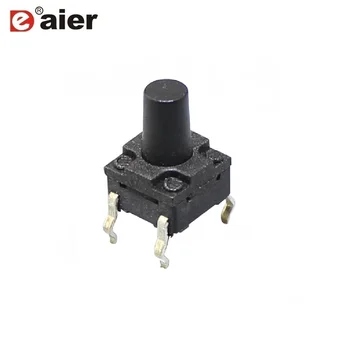 1000PCS WS-A06-H 6X6mm Waterproof Black Tact Switch 4 Pin Momentary With Protecting Cover
1000PCS WS-A06-H 6X6mm Waterproof Black Tact Switch 4 Pin Momentary With Protecting Cover