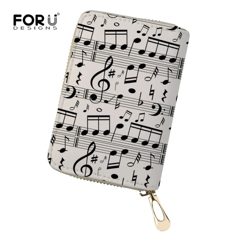 FORUDESIGNS Music Notes Printing Credit Card Holder Wallet Function 18 Bits ID Card Case Business Leather Travel Purse Card Girl
FORUDESIGNS Music Notes Printing Credit Card Holder Wallet Function 18 Bits ID Card Case Business Leather Travel Purse Card Girl