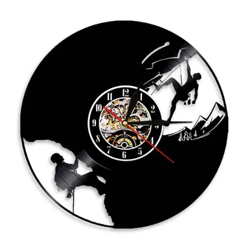 1Piece Rock Climbing Silhouette Vinyl Record Wall Clock Sport Creative Wall Art Home Living Room Bedroom Decoration Clock
1Piece Rock Climbing Silhouette Vinyl Record Wall Clock Sport Creative Wall Art Home Living Room Bedroom Decoration Clock