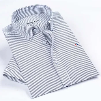 Aoliwen Summer cotton oxford men's short sleeved shirt youth casual white shirt Slim short sleeve striped Flannel oxford 5XL
Aoliwen Summer cotton oxford men's short sleeved shirt youth casual white shirt Slim short sleeve striped Flannel oxford 5XL