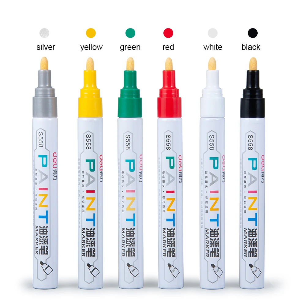 1piece 6 Colors Tire Paint Marker Optional RC Car Drawing Pen Tool for RC Car Crawler Traxxas TRX4 Axial SCX10
1piece 6 Colors Tire Paint Marker Optional RC Car Drawing Pen Tool for RC Car Crawler Traxxas TRX4 Axial SCX10