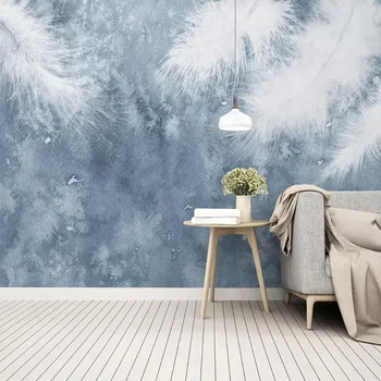 Self-Adhesive Wallpaper 3D Hand Painted Feather Murals Living Room TV Sofa Background Wall Waterproof Wallpapers Papel De Parede
Self-Adhesive Wallpaper 3D Hand Painted Feather Murals Living Room TV Sofa Background Wall Waterproof Wallpapers Papel De Parede