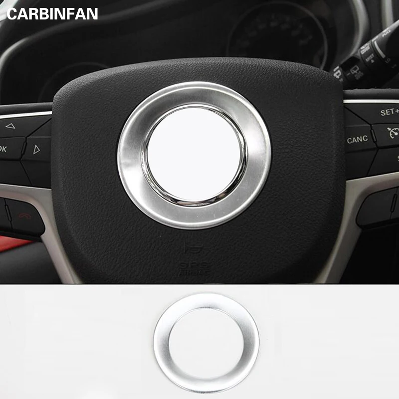 Interior Accessories Car Styling Steering Wheel Decoration Circle Trim Cover Stickers for Jeep Cherokee 2014 Up
Interior Accessories Car Styling Steering Wheel Decoration Circle Trim Cover Stickers for Jeep Cherokee 2014 Up