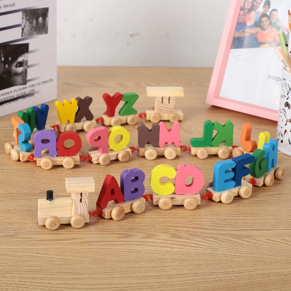 Alphabet Train Wooden Train Alphabet Wooden 15pcs Wood Letters Educational Train Toys Intellectual Development High-Performance
Alphabet Train Wooden Train Alphabet Wooden 15pcs Wood Letters Educational Train Toys Intellectual Development High-Performance