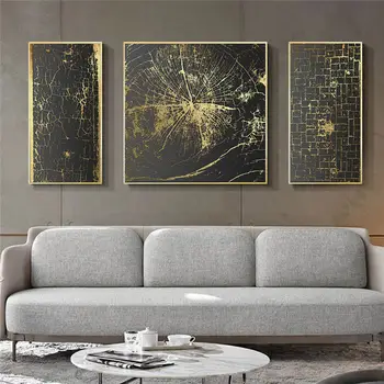 Abstract Gold Black Luxury Canvas Painting Picture Home Decor Wall Art Poster Retro Print Living Room Bedroom Classic Painting
Abstract Gold Black Luxury Canvas Painting Picture Home Decor Wall Art Poster Retro Print Living Room Bedroom Classic Painting