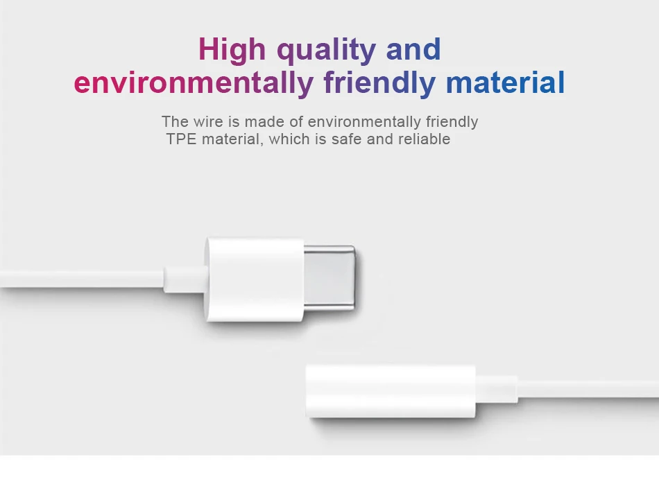 !ACCEZZ USB Type C To 3.5mm Audio Adapter For Huawei Mate 10 Pro Xiaomi 6 5 Mix 2 Calling Listening Earphone Connector Aux Cable (5)