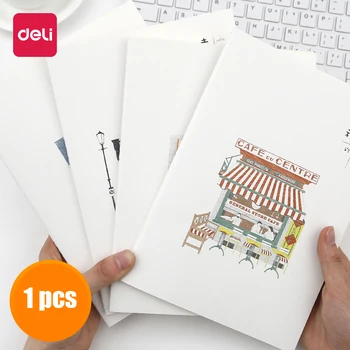 Deli 1pc notebook Korea small fresh cute Kawaii stitch line learning stationery notebook a5/b5 large class soft copy record book
Deli 1pc notebook Korea small fresh cute Kawaii stitch line learning stationery notebook a5/b5 large class soft copy record book