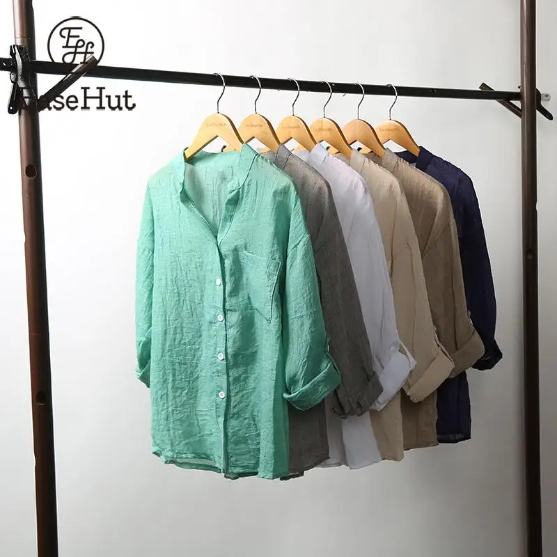 EaseHut 2019 Hot Summer Girls Sunscreen Shirt V-neck Buttons Casual Tunic Tops Adjustable Long Sleeve Thin Cotton Linen Blouse
EaseHut 2019 Hot Summer Girls Sunscreen Shirt V-neck Buttons Casual Tunic Tops Adjustable Long Sleeve Thin Cotton Linen Blouse