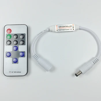 Wholesale Mini RF Wireless Led Remote Controller Led Dimmer For Single Color LED Strip Light 5630 5050 3528 7020
Wholesale Mini RF Wireless Led Remote Controller Led Dimmer For Single Color LED Strip Light 5630 5050 3528 7020