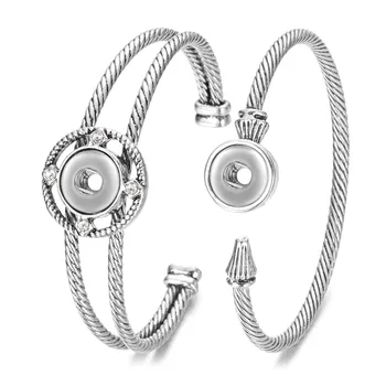 Wholesale 10pcs/lot Ginger Snap Vintage Zircon Stone Bangle 12mm Snap Charms Thread Bracelet For Lover's Gift NN-735*10
Wholesale 10pcs/lot Ginger Snap Vintage Zircon Stone Bangle 12mm Snap Charms Thread Bracelet For Lover's Gift NN-735*10