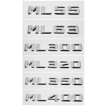 For Benz ML Class Metal Chrome Tail Sticker for Mercedes W164 W163 W167 W168 AMG ML320 ML350 ML430 Car Trunk Emblem Decoration
For Benz ML Class Metal Chrome Tail Sticker for Mercedes W164 W163 W167 W168 AMG ML320 ML350 ML430 Car Trunk Emblem Decoration