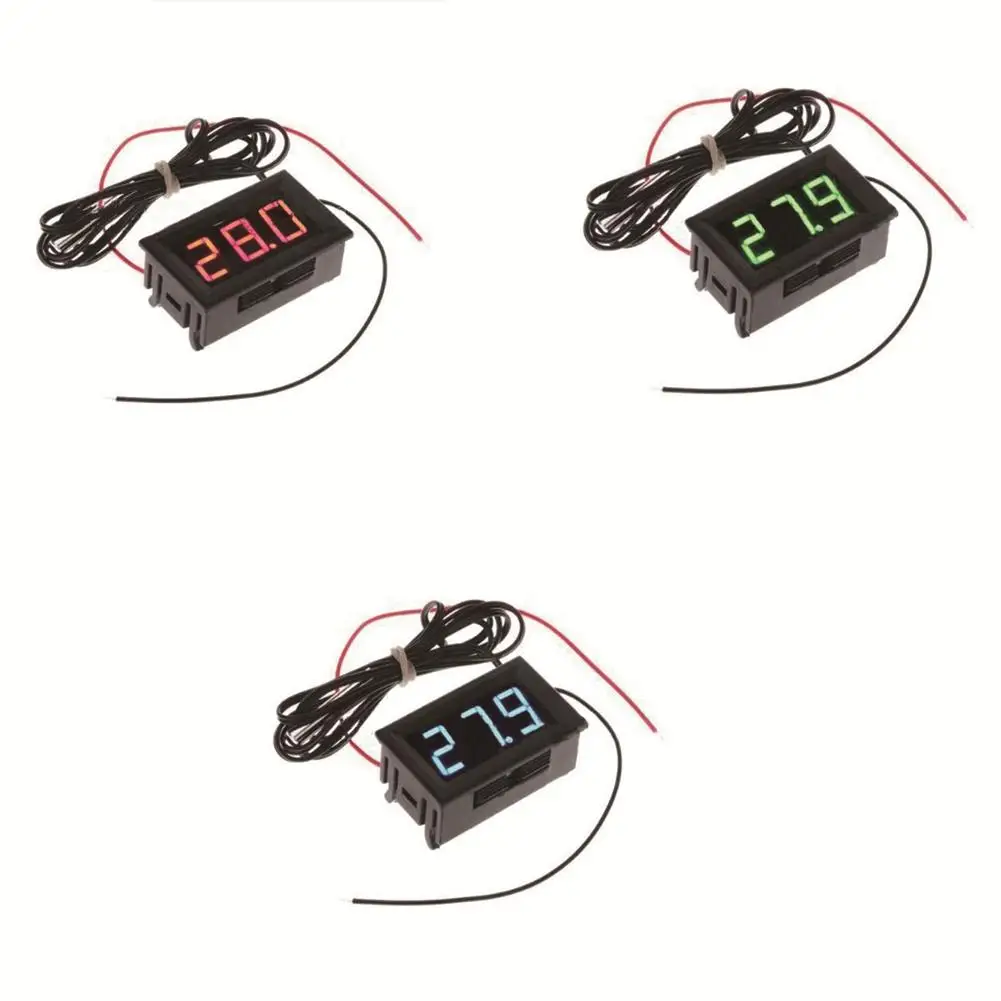 DC5-12V Mini Digital Thermometer Digital LED -50 ~ 110C Thermometer Fridges Freezer Coolers Aquarium Temperature Detector Tester
DC5-12V Mini Digital Thermometer Digital LED -50 ~ 110C Thermometer Fridges Freezer Coolers Aquarium Temperature Detector Tester