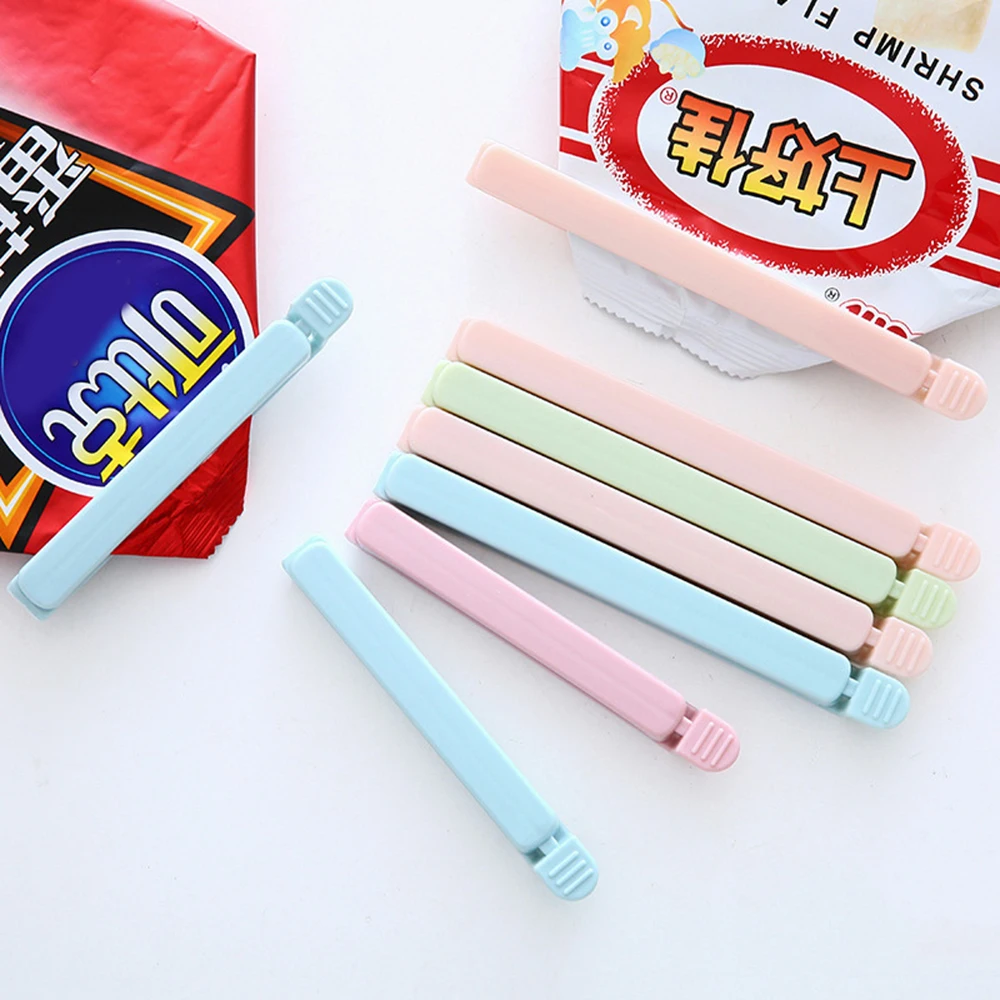 New 5Pcs Food Sealing Clip Snacks Storage Bags Sealer Clamp Keep Fresh Clip Grocery Eco Friendly Bag Holder Kitchen Organization
New 5Pcs Food Sealing Clip Snacks Storage Bags Sealer Clamp Keep Fresh Clip Grocery Eco Friendly Bag Holder Kitchen Organization
