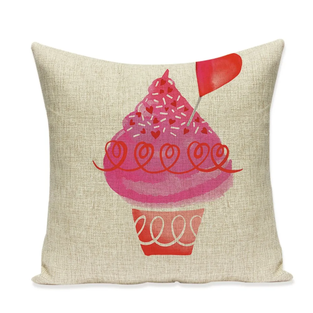 Pumelo Tree Pink Ice Cream Throw Pillows Cover 45x45cm Linen Cotton Cushion Cover Decorative PillowCase for Living Room Sofa
Pumelo Tree Pink Ice Cream Throw Pillows Cover 45x45cm Linen Cotton Cushion Cover Decorative PillowCase for Living Room Sofa