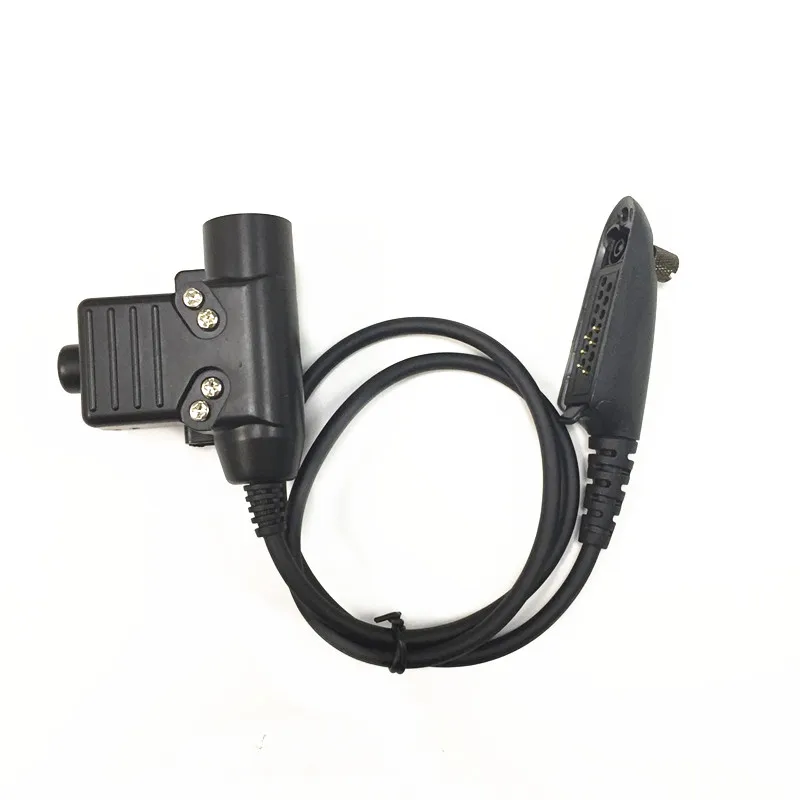 New Tactical Headphone U94 Connector for Motorola GP328 GP329 GP338 GP339 GP340 GP360 GP380 GP640 two way radios
New Tactical Headphone U94 Connector for Motorola GP328 GP329 GP338 GP339 GP340 GP360 GP380 GP640 two way radios