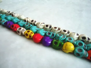 Diy accessories beaded materials handmade beads natural stone turquoise 12mm 32 skull
Diy accessories beaded materials handmade beads natural stone turquoise 12mm 32 skull
