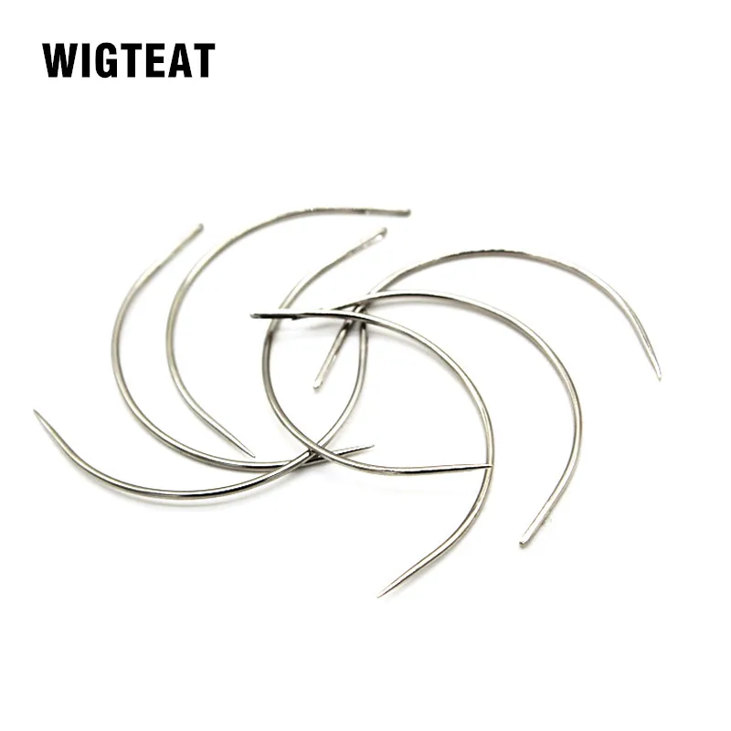 25Pcs/Lot C Type Curved Needles 4CM For Blocking Knitting, Modelling And Crafts Holding Wig Making Tools For Hair Extension
25Pcs/Lot C Type Curved Needles 4CM For Blocking Knitting, Modelling And Crafts Holding Wig Making Tools For Hair Extension