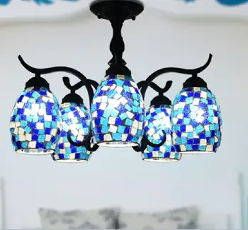 Multiple Chandelier light Iron retro glass lamp village dining room bedroom study European Garden lamps DF127
Multiple Chandelier light Iron retro glass lamp village dining room bedroom study European Garden lamps DF127