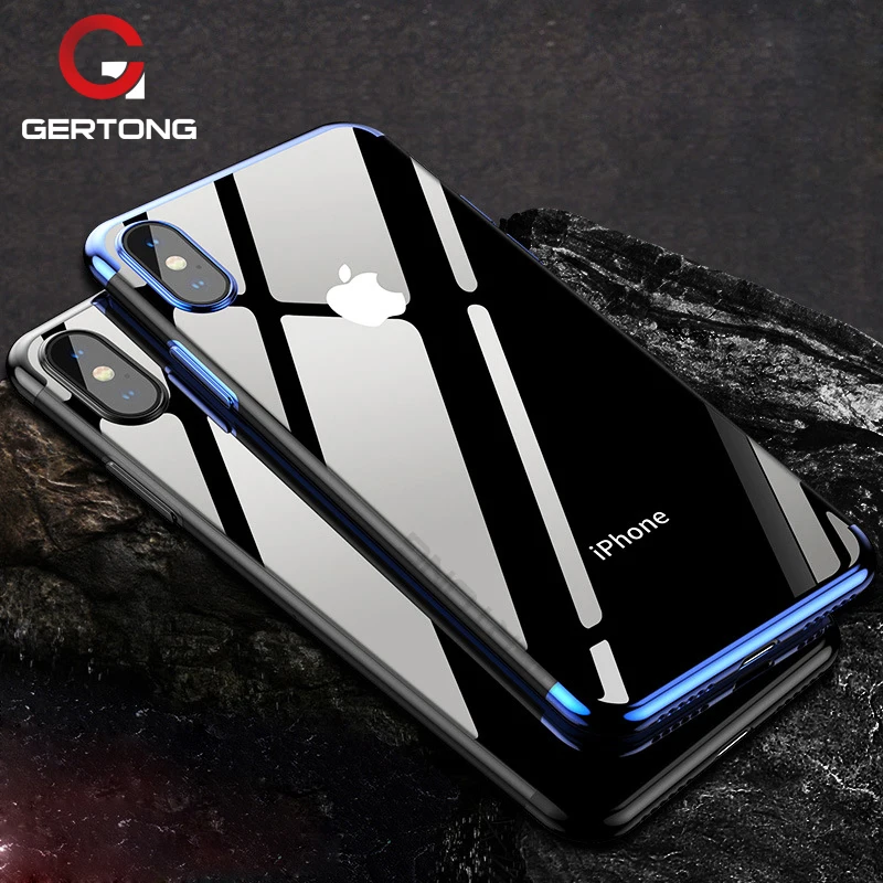 Premium Transparent Case For iPhone XS Max XR X Soft Silicon Plating Protective Coque Cover For iPhone 6 6s 7 8 Plus Fundas
Premium Transparent Case For iPhone XS Max XR X Soft Silicon Plating Protective Coque Cover For iPhone 6 6s 7 8 Plus Fundas