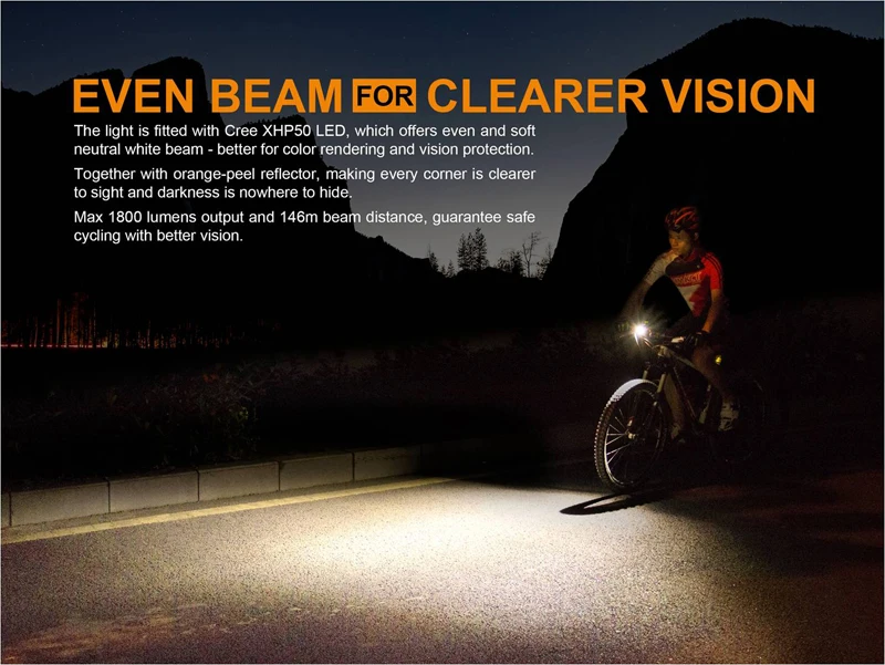 Fenix BC35R USB Rechargeable Bicycle Light (12)