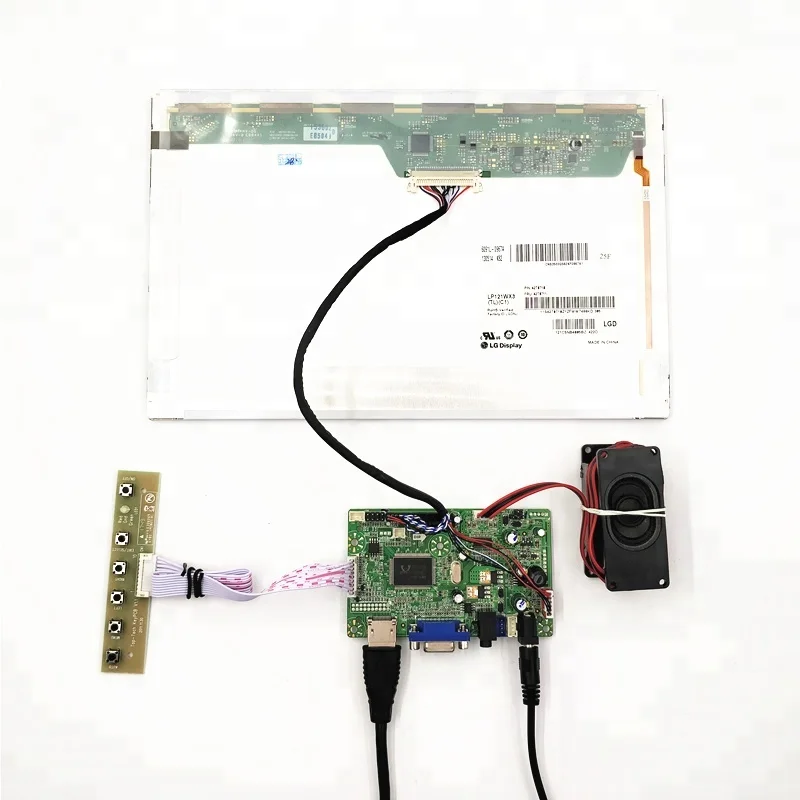 DIY 12.1 inch lcd kits with 1280*800 ,220 cd, support HDMI+VGA +AUDIO lcd controller board
DIY 12.1 inch lcd kits with 1280*800 ,220 cd, support HDMI+VGA +AUDIO lcd controller board