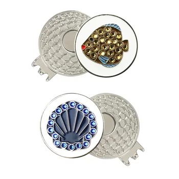 PINMEI Magnetic Golf Hat Clips with Crystal Golf Ball Marks Sets 2pcs Caps Clips and 2pcs Bling Golf Markers Best Golfers' Gifts
PINMEI Magnetic Golf Hat Clips with Crystal Golf Ball Marks Sets 2pcs Caps Clips and 2pcs Bling Golf Markers Best Golfers' Gifts