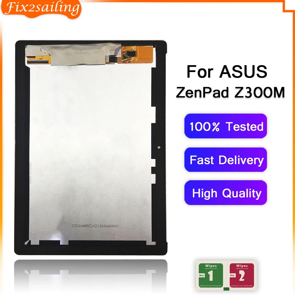 LCD Display For ASUS ZenPad 10 Z300 Z300M Touch Screen Digitizer Assembly for Asus Z300M LCD Replacement Parts
LCD Display For ASUS ZenPad 10 Z300 Z300M Touch Screen Digitizer Assembly for Asus Z300M LCD Replacement Parts