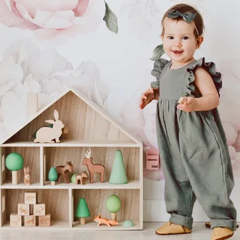 Newborn Baby Girl Clothes Sleeveless Ruffle Romper Baby Girls Panty Jumpsuit Baby Costue Infant Playsuit Rompers Baby Clohing
Newborn Baby Girl Clothes Sleeveless Ruffle Romper Baby Girls Panty Jumpsuit Baby Costue Infant Playsuit Rompers Baby Clohing