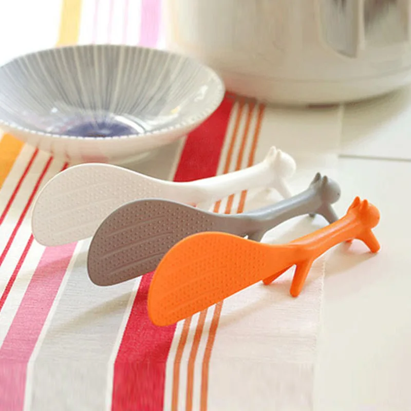 1PCS Lovely Kitchen Supplies Squirrel Shaped Ladle Non Stick Rice Paddle Meal Spoon Practical Cooking Tools Kitchen Accessories
1PCS Lovely Kitchen Supplies Squirrel Shaped Ladle Non Stick Rice Paddle Meal Spoon Practical Cooking Tools Kitchen Accessories