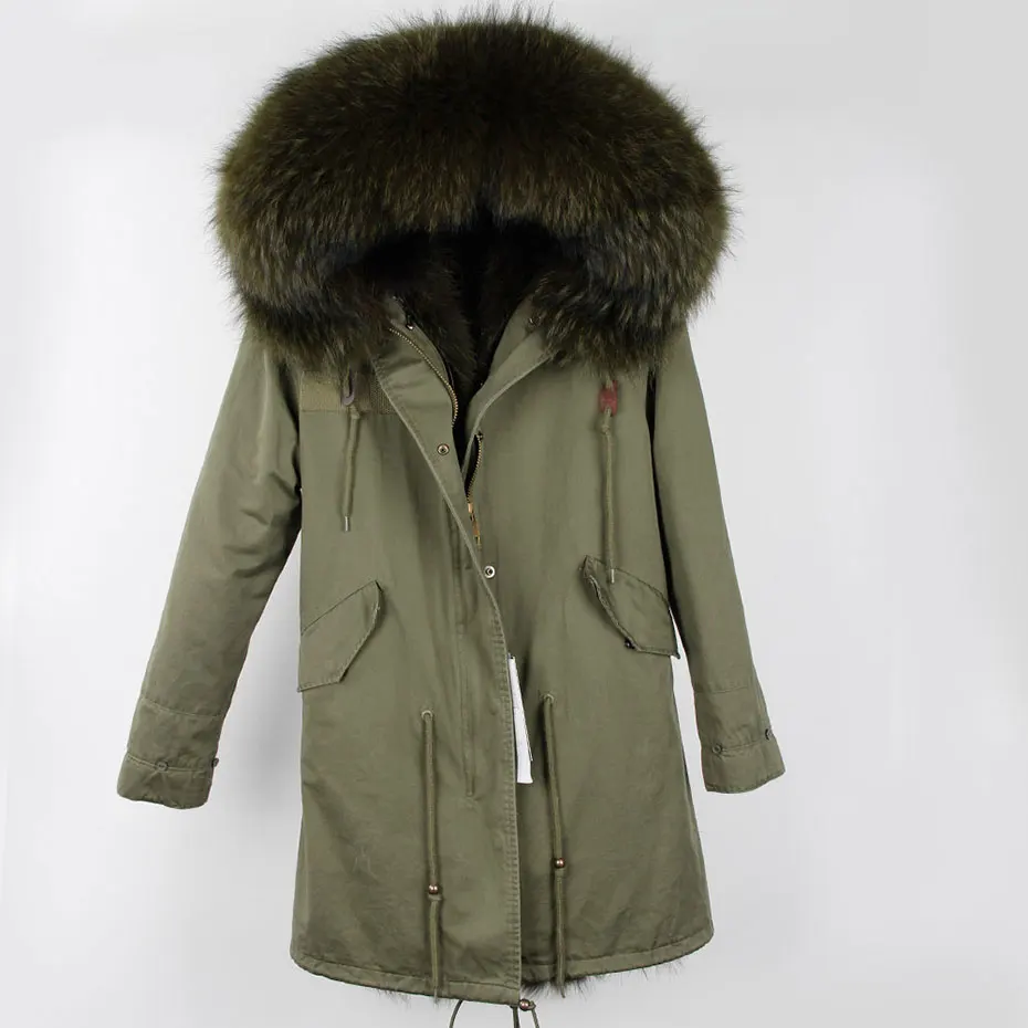 Hooded Fur parka (8)