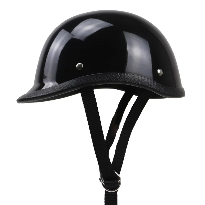 TT&CO style half face motorcycle helmet light weight cap style Fiberglass shell DD ring buckle retro vintage helmet
TT&CO style half face motorcycle helmet light weight cap style Fiberglass shell DD ring buckle retro vintage helmet