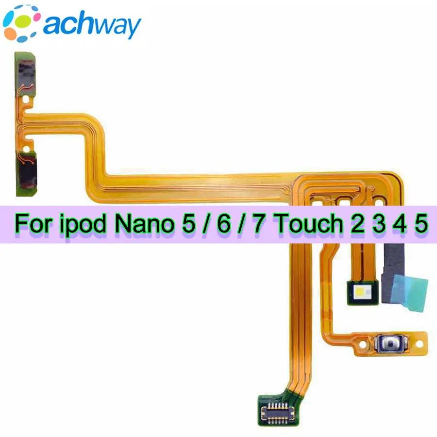 Original New 100% Tested For iPod Classic 5th 6th 7thGenThin Volume Button Power Switch Audio Flex Cable For iPod Touch 3 4 5 6
Original New 100% Tested For iPod Classic 5th 6th 7thGenThin Volume Button Power Switch Audio Flex Cable For iPod Touch 3 4 5 6