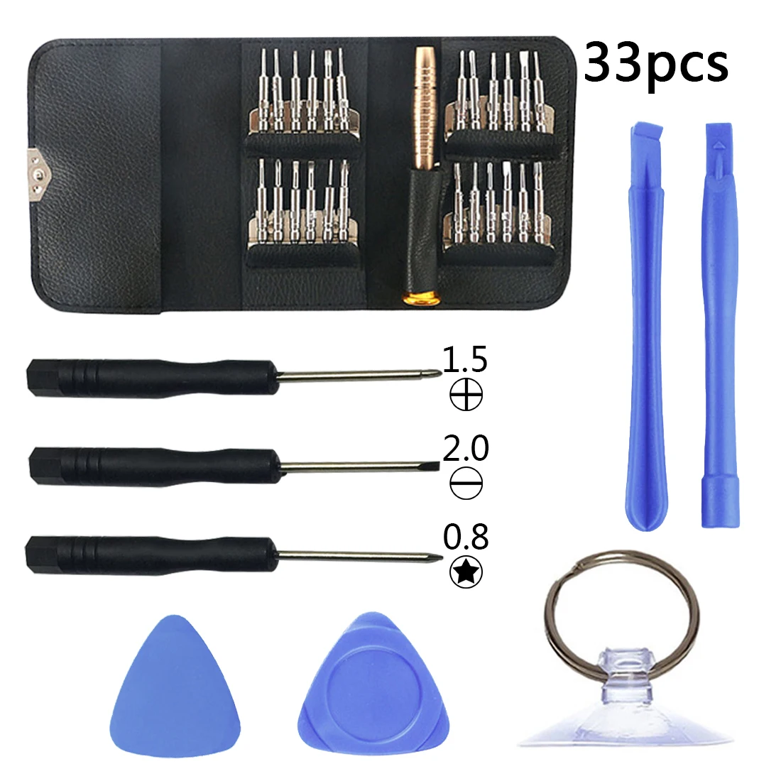 Torx Screwdriver Repair Tool Set 33 in 1 For Cellphone Tablet PC For iPhone Multi-function Small Toys Hot Worldwide Hand Tools
Torx Screwdriver Repair Tool Set 33 in 1 For Cellphone Tablet PC For iPhone Multi-function Small Toys Hot Worldwide Hand Tools
